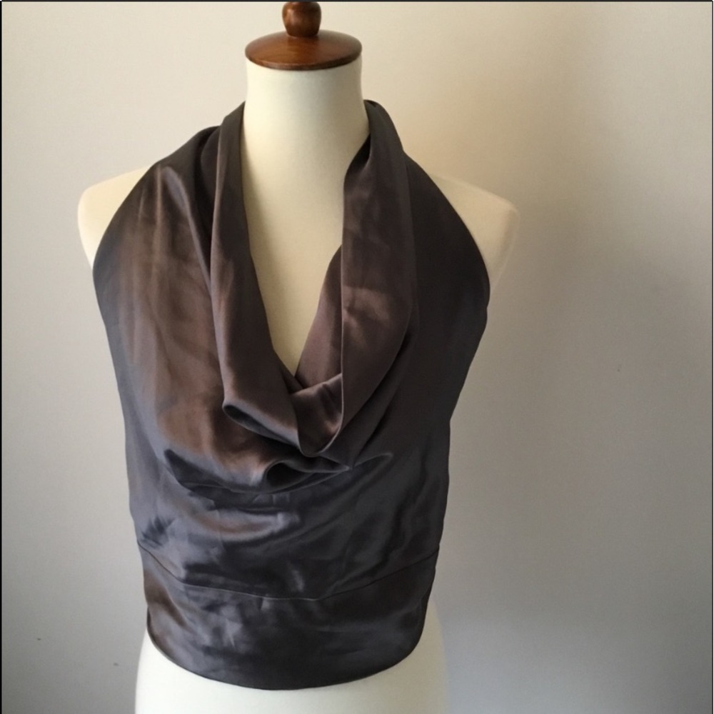 **** SOLD **** Backless Halter Top
